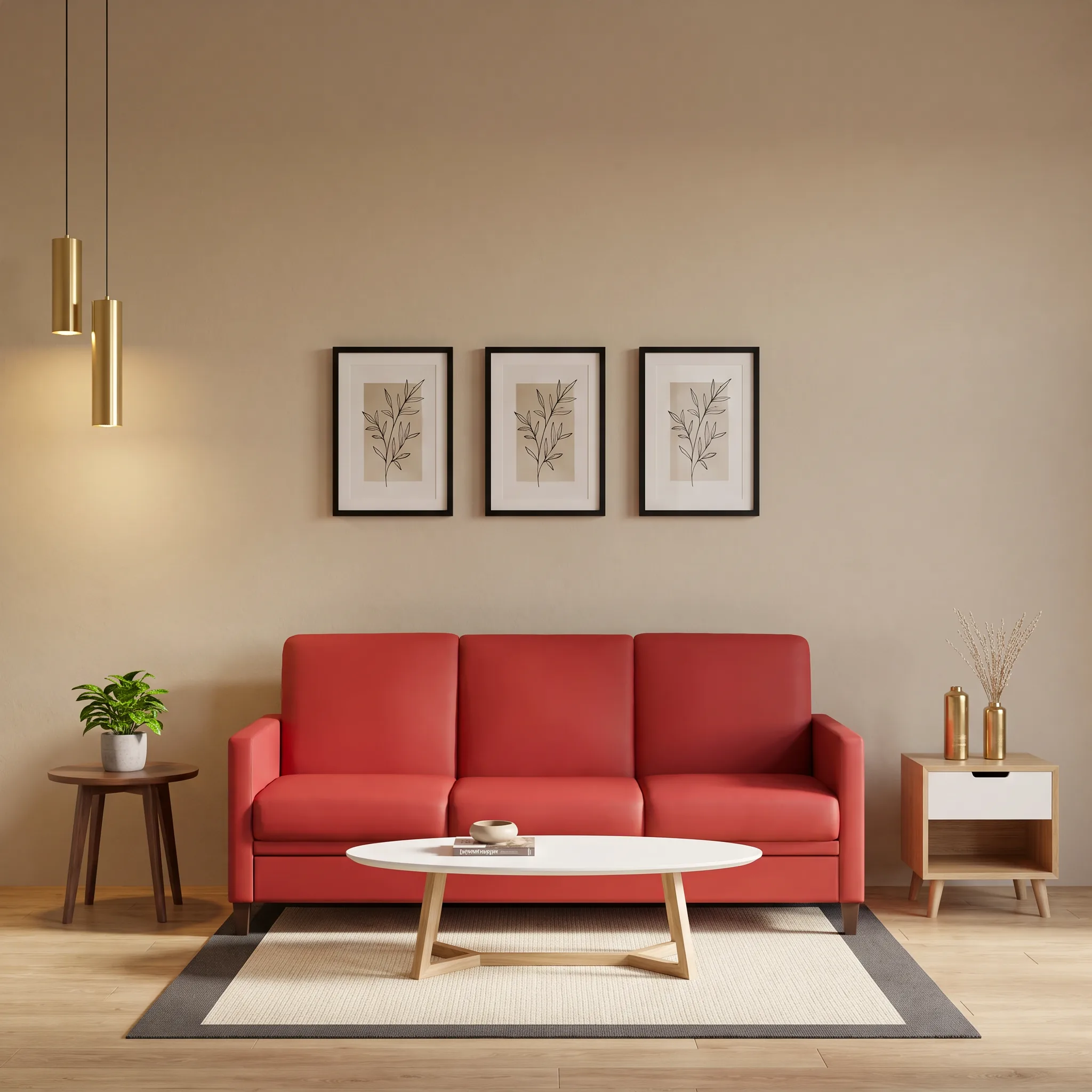 Swap products without rebuilding the scene — standard AI generated result